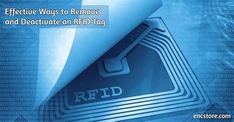 how to remove rfid tag|rfid tag deactivator.